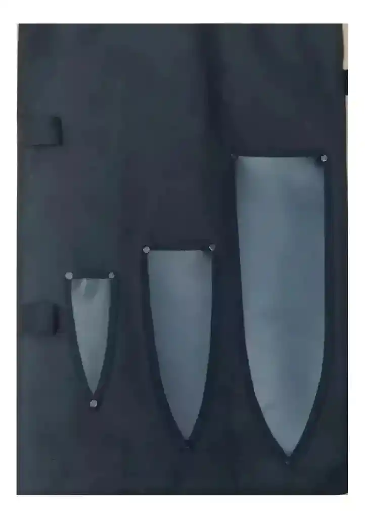 Cuchillos Tramontina Chef-chaira De 10 Pulgadas+funda Doblar Color Blanco