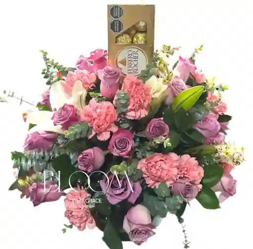 Flores Burbuja Elegante Amor