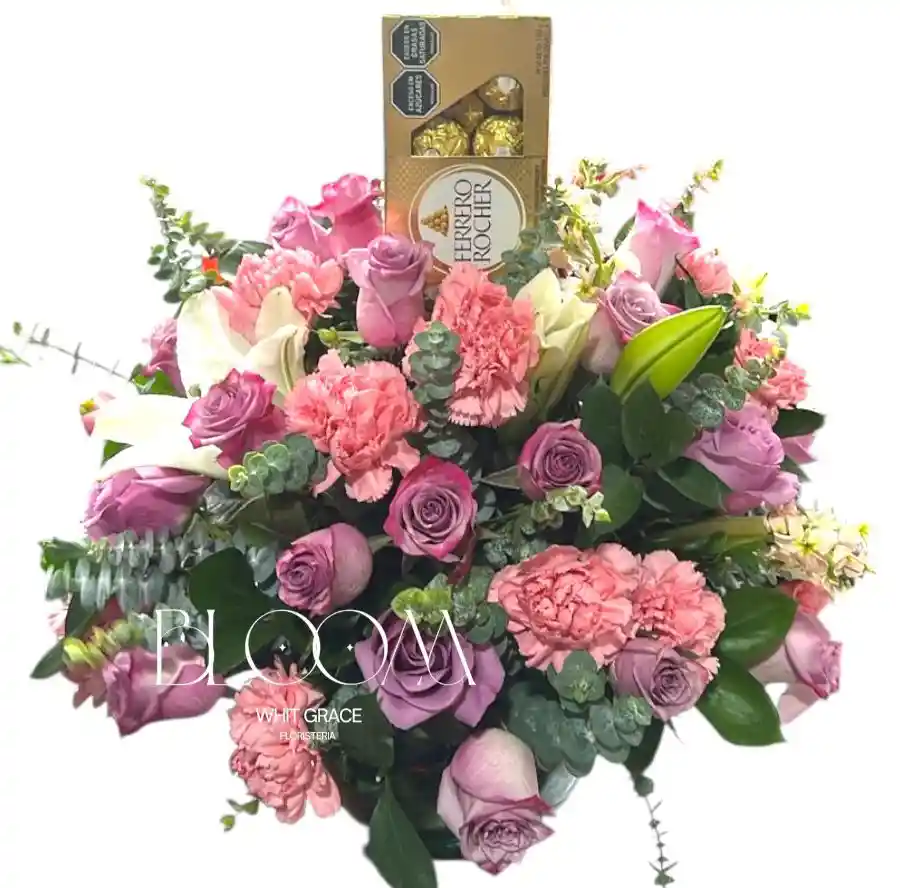 Flores Burbuja Elegante Amor