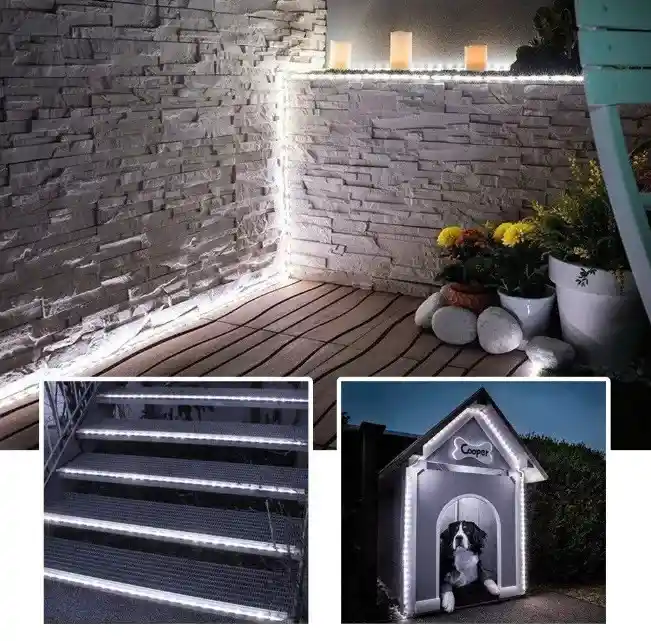 Manguera Luz Navideña Led 10 Metros Navidad Blanca