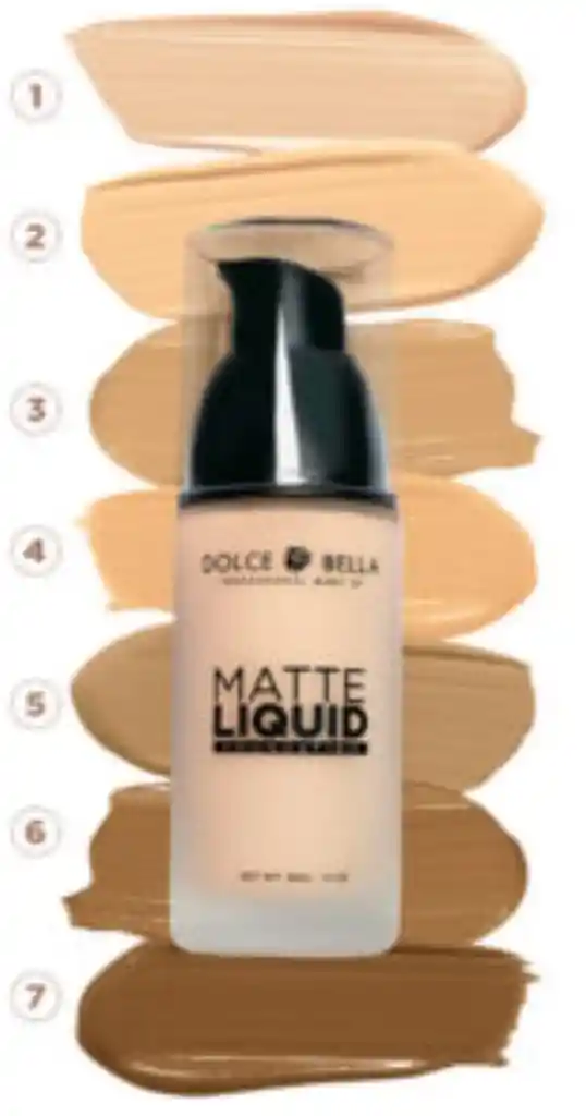 Base Liquida Mate Dolce Bella Tono 2