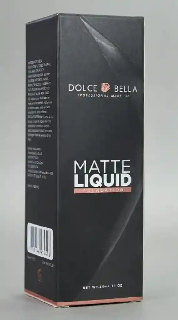 Base Liquida Mate Dolce Bella Tono 3