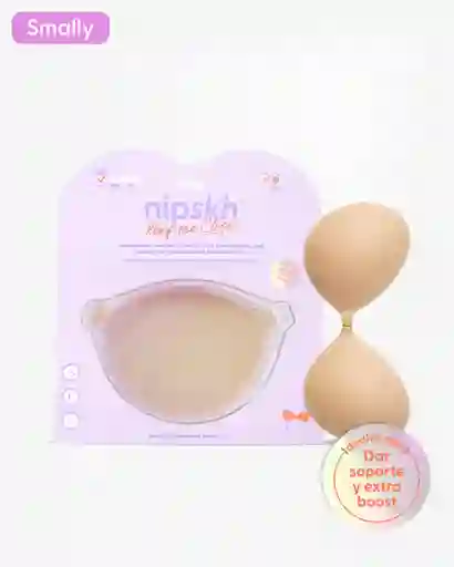 Brasier Invisible Adhesivo De Silicona, Smally (copa A) / Latte - Nipskin®