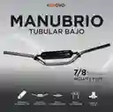 Manubrio Protaper Tubular 7/8 Bajo Puff Reforzada Universal Negro