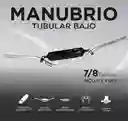 Manubrio Protaper Tubular 7/8 Bajo Puff Reforzada Universal Plateado