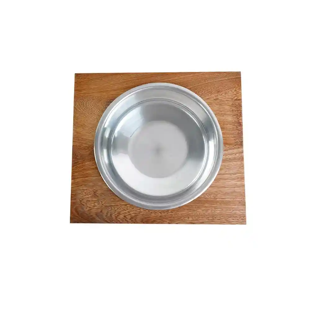 Comedero Mascota Individual Roble Pets Ref.2527