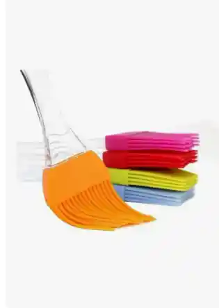 Brocha Repostería En Silicona. Rosa