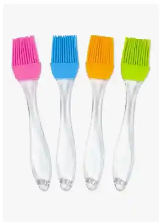 Brocha Repostería En Silicona. Rosa