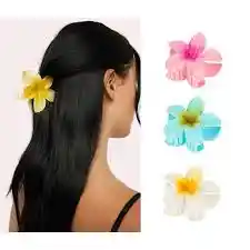 Caiman En Forma De Flor Hawaiana En Colores Degrade