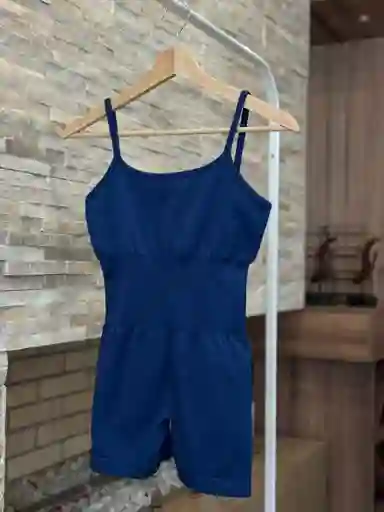 Enterizo Deportivo Mono Essential Azul Marino Talla M