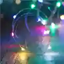 Luces De Navidad Luz Led Multicolor De Pila X3 Metros