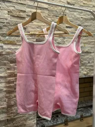 Enterizo Deportivo Mono Soft Rosado Talla S