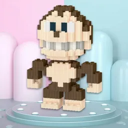 Juego Mini Bloques Tipo Lego Figuras Armables - Donkey