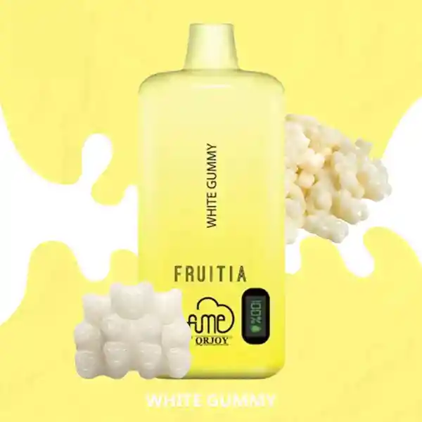 Vape Fume Fruitia White Gummy 8000 Puffs