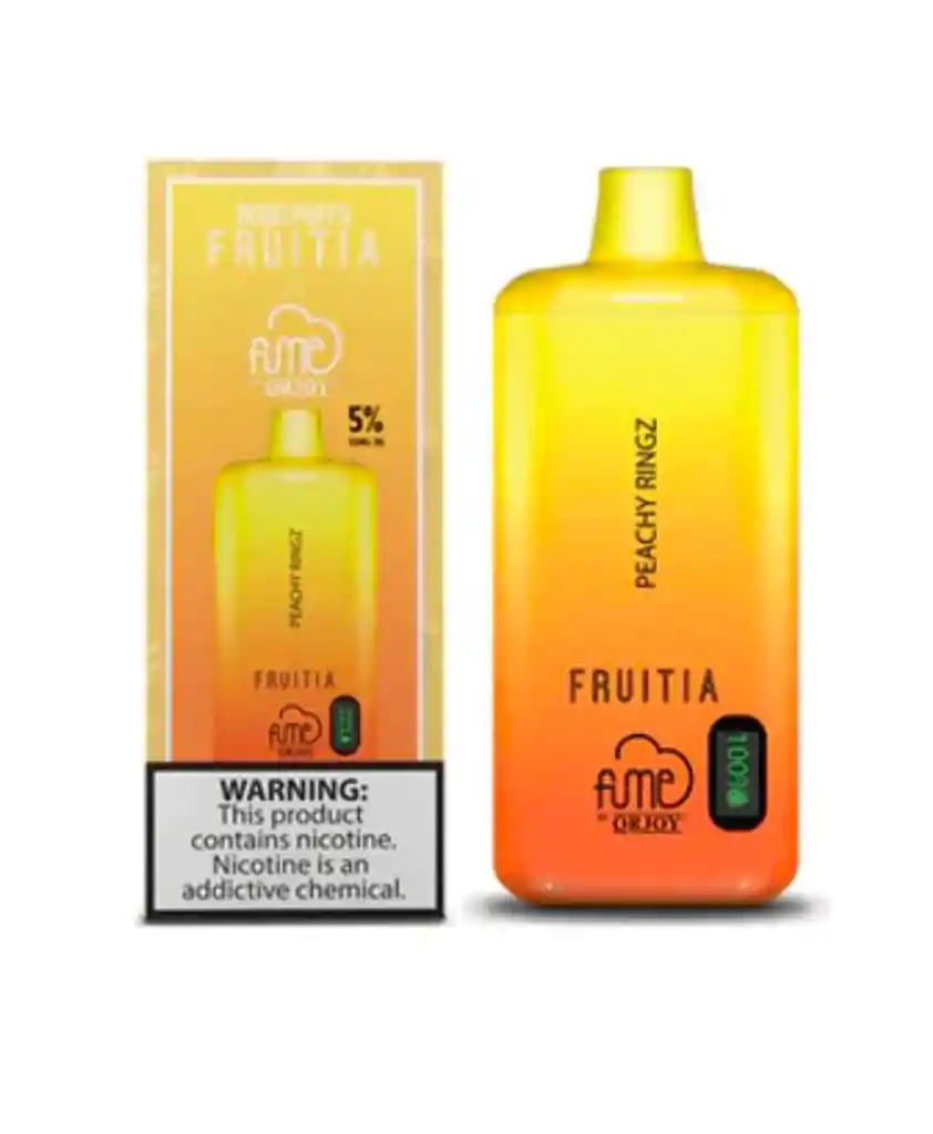 Vape Fume Fruitia Peachy Ringz 8000 Puffs