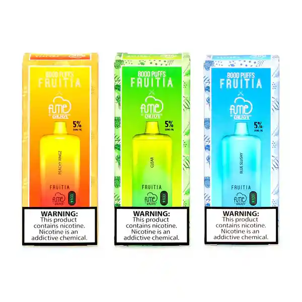 Vape Fume Fruitia Peachy Ringz 8000 Puffs