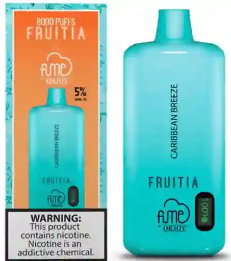 Vape Fume Fruitia Caribbean Breeze 8000 Puffs