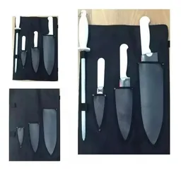 Cuchillos Tramontina Chef-chaira 12 Pulg Original Funda Dob Blanco