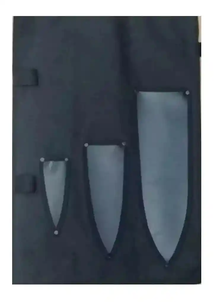 Cuchillos Tramontina Chef-chaira 12 Pulg Original Funda Dob Blanco