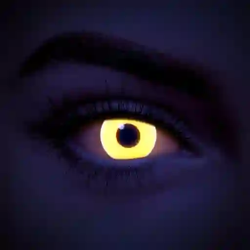 Lentes De Contacto Neon De Halloween