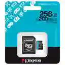 Memoria Kingston Micro Sd 256gb 200mb/s 4k V30 A2 Sdcg4
