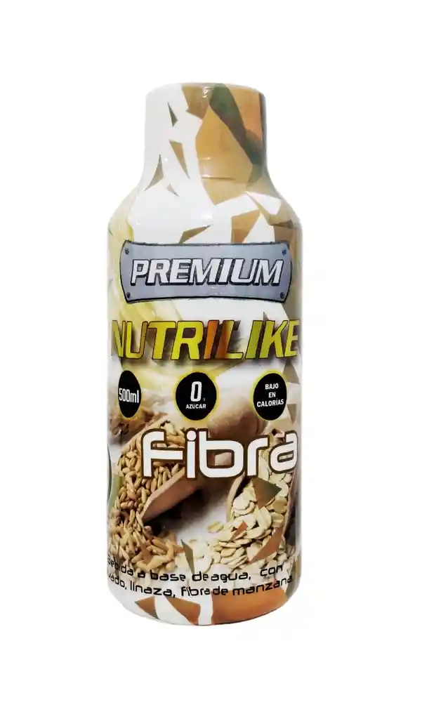 Jarabe De Natural Life Fibra X 500 Ml Sabor A Cereza