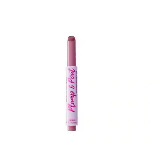 Brillo Voluminizadora Beauty Creations Plump & Pout Plumping Gloss Stick Platonic Dusty Rose Pink