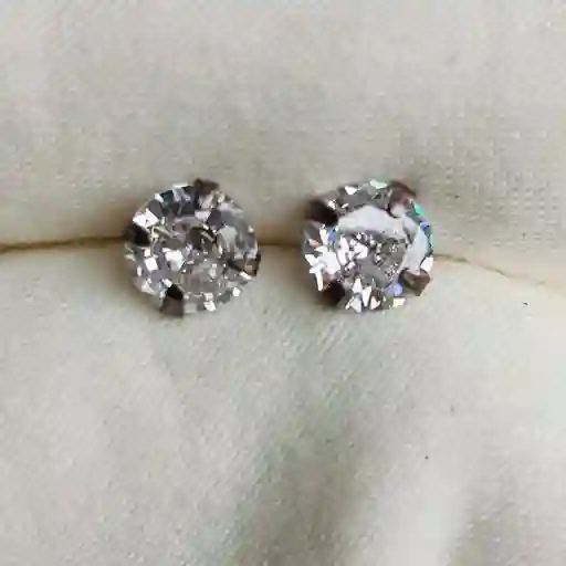 Topos En Plata 925-piedra-7ml