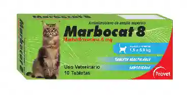 Marbocat 8 Caja X 10 Tabletas (gatos)