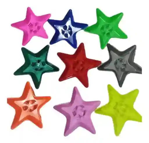 Soportes Plasticos Para Vela X 5 Unidades Colores Surtidos X Docena