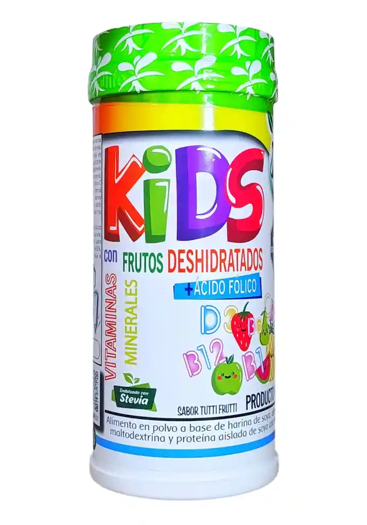 Multivitaminico De Natural Life Para Niños (kids) X 800 Gr Sabor Tuti Fruti