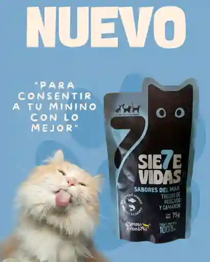 Pouch 7 Vidas Sabores Del Mar X 75gr