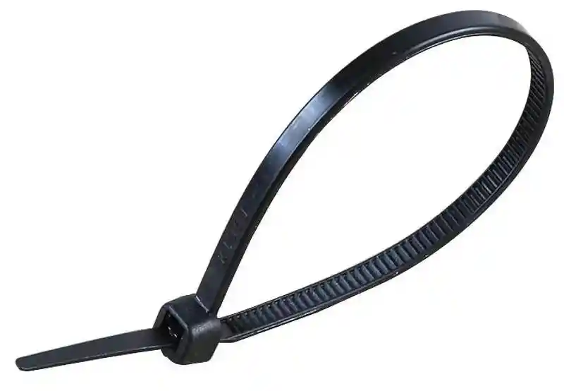 Amarres Plásticos Abrazaderas De Tensión Negros 4.8 X 300 mm x 100pcs