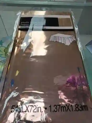 Mantel De Fiesta Metalizado