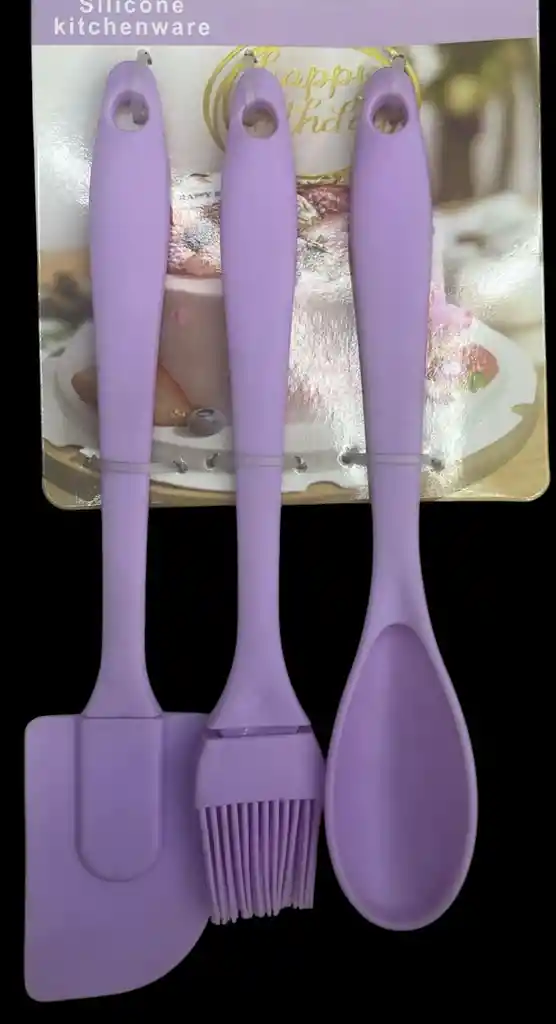 Set Pala Brocha Cucharon 21cm