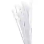 Amarres Plásticos Abrazaderas De Tensión Blancos 4.8 X 200 mm x 100pcs