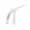 Amarres Plásticos Abrazaderas De Tensión Blancos 4.8 X 200 mm x 100pcs