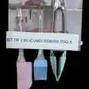 Set Pala Brocha Pinzas 20cm