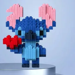 Juego Mini Bloques Tipo Lego Figuras Armables - Stitch