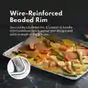 Bandejas Para Panadería Troqueladas 65*45 Calibre .9 X 12 Un Plateado