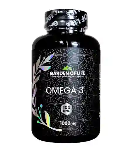 Omega 3 X 100 Softgels De 1000 Mg De Garden Of Life