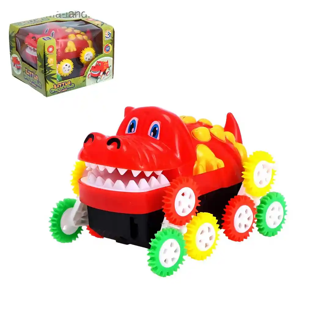 Carro Cocodrilo 360 Grados Movimiento Juguete + Baterias