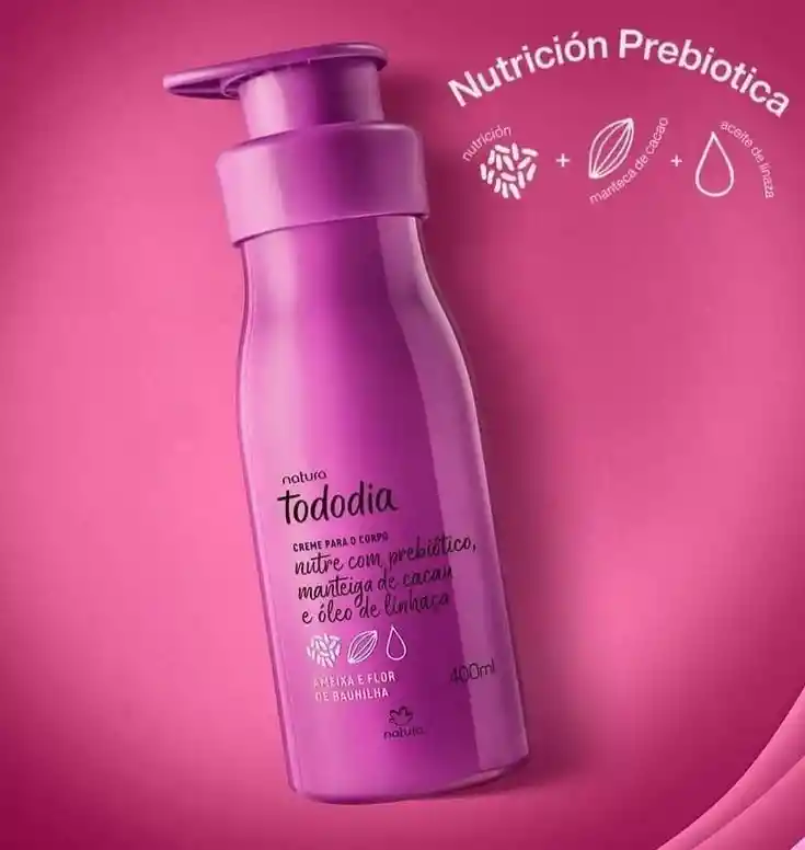 Crema Tododia Nutrición Ciruela Y Flor De Vainilla 400ml