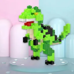 Juego Mini Bloques Tipo Lego Figuras Armables - Dinosaurio