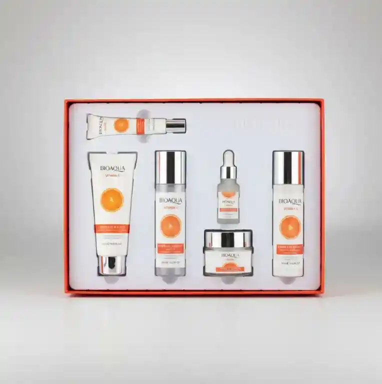 Kit De Lujo Bioaqua Vitamina C X6 Unidades