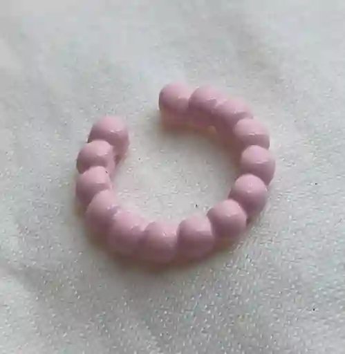 Ear Cuff Rosa Una Linea