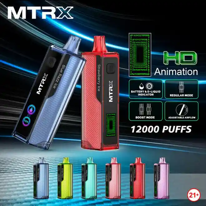 Vape Mtrx 12000 Strawerry Ice
