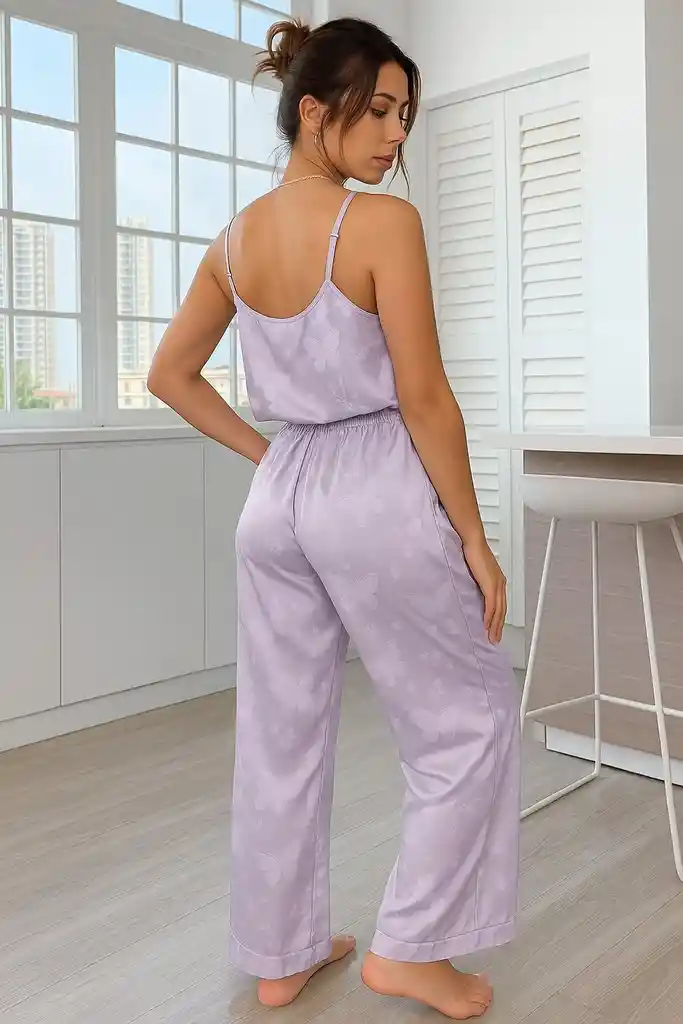 Pijama Satin Mariposa