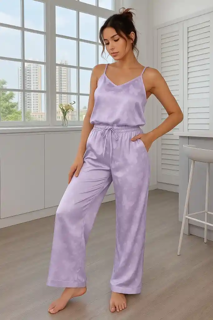 Pijama Satin Mariposa