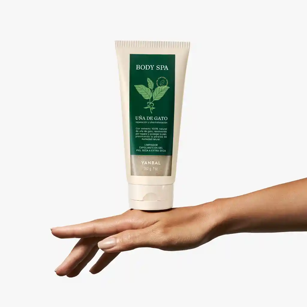 Limpiador Exfoliante En Gel Body Spa Uña De Gato